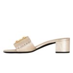 GIVENCHY 4G MULES IN 4G LUREX EMBROIDERY