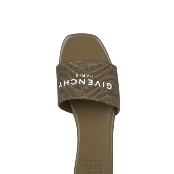 GIVENCHY 4G MULES IN CANVAS