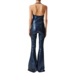 STOULS CHERILYN FLARED LEATHER PANTS