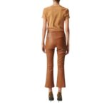 STOULS AIDEN LEATHER TRUMPET PANTS