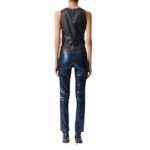 STOULS JACKY LEATHER CIGARETTE PANTS