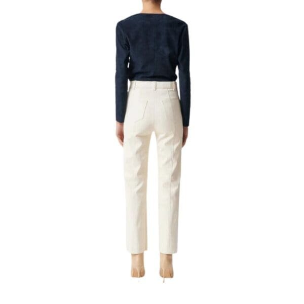STOULS BENNY LEATHER TRUMPET PANTS