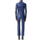 STOULS JP TWENTY SHORT AND FLARED LEATHER PANTS