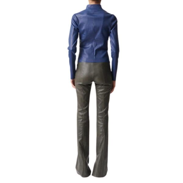 STOULS KAM PANTS LEATHER TAPERED PANTS