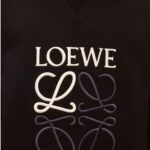 LOEWE ANAGRAM REGULAR FIT SWEATSHIRT IN COTTON