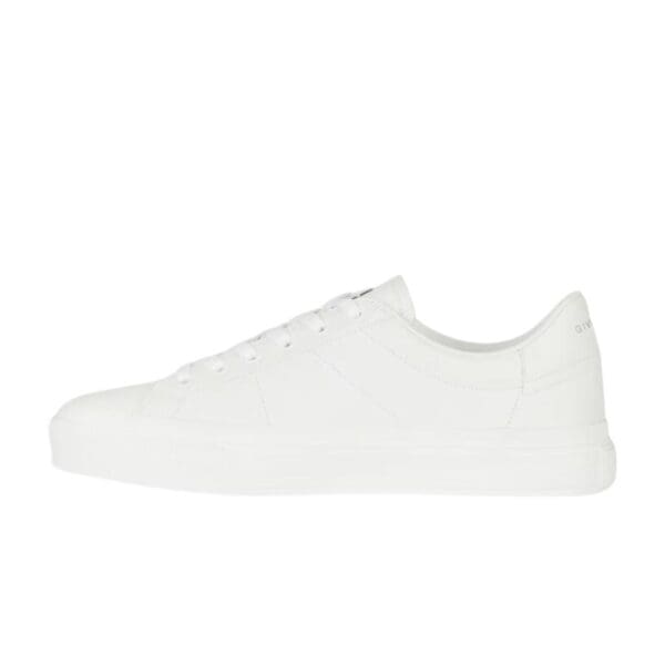 GIVENCHY CITY SPORT SNEAKERS IN LEATHER WITH TAG EFFECT 4G PRINT