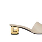 GIVENCHY CUBE MULES IN LEATHER