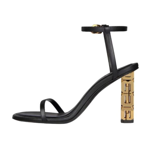 GIVENCHY G CUBE SANDALS IN LEATHER