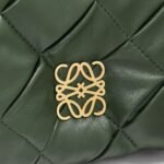 LOEWE GOYA PUFFER MINI BAG IN SHINY LAMBSKIN