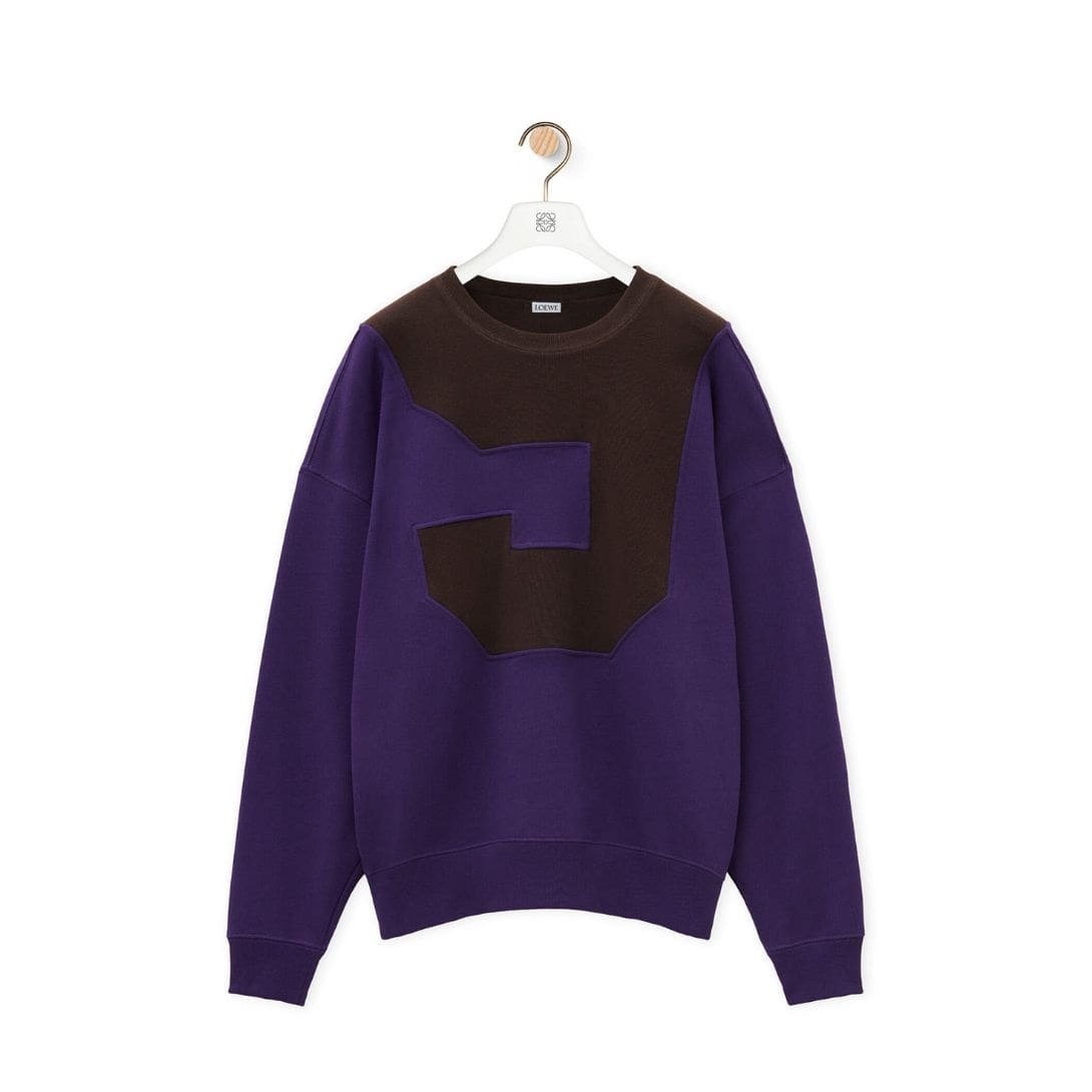 LOEWE SWEATSHIRT IN COTTON
