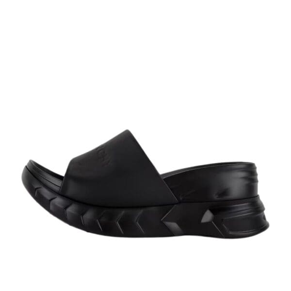GIVENCHY MARSHMALLOW WEDGE SANDALS IN LEATHER