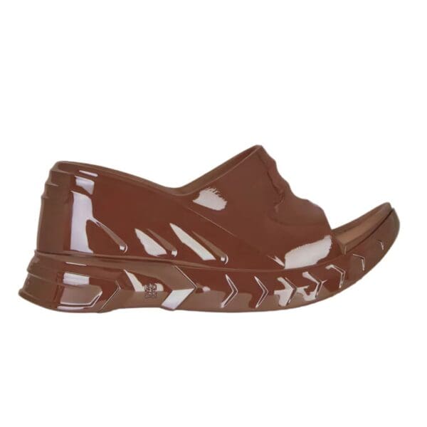 GIVENCHY MARSHMALLOW WEDGE SANDALS IN RUBBER