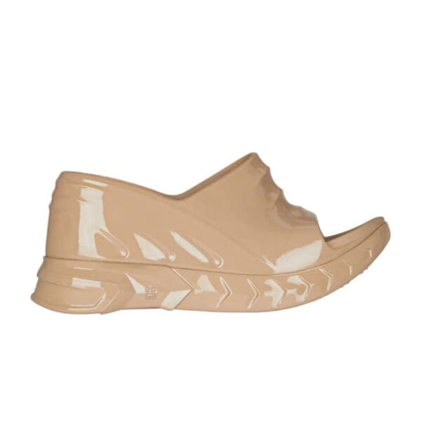 GIVENCHY MARSHMALLOW WEDGE SANDALS IN RUBBER
