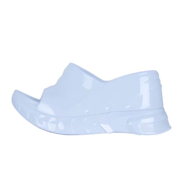 GIVENCHY MARSHMALLOW WEDGE SANDALS IN RUBBER