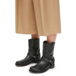 LOEWE CAMPO BIKER BOOT IN CALFSKIN