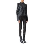 STOULS MONZA LEATHER BIKER JACKET