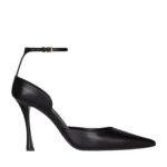 GIVENCHY SHOW PUMPS IN LEATHER WITH STOCKING