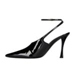 GIVENCHY SHOW SLINGBACKS IN PATENTS LEATHER