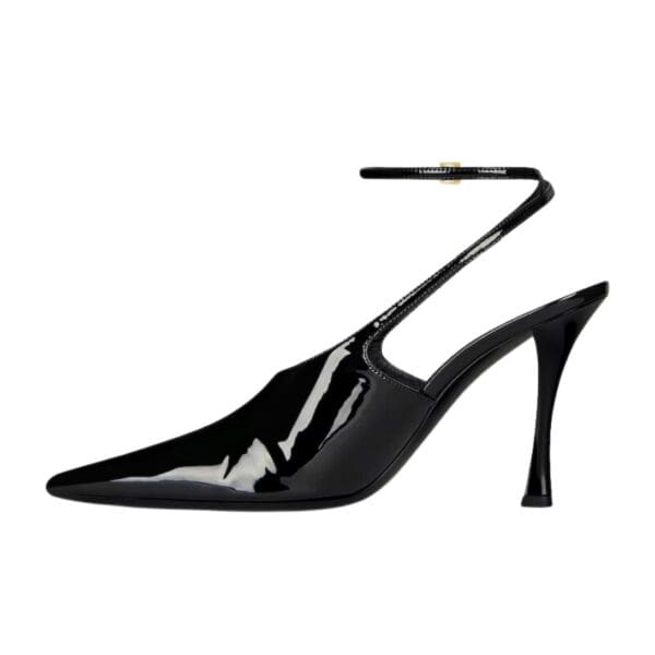 GIVENCHY SHOW SLINGBACKS IN PATENTS LEATHER