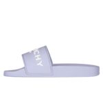 GIVENCHY SLIDE FLAT SANDALS IN RUBBER