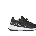 GIVENCHY SPECTRE RUNNER SNEAKERS IN LEATHER WITH ZIP
