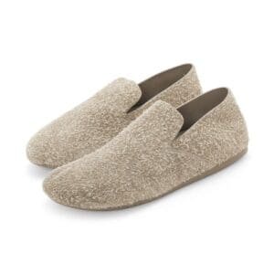 LOEWE LAGO SLIPPER IN BRUSHED SUEDE