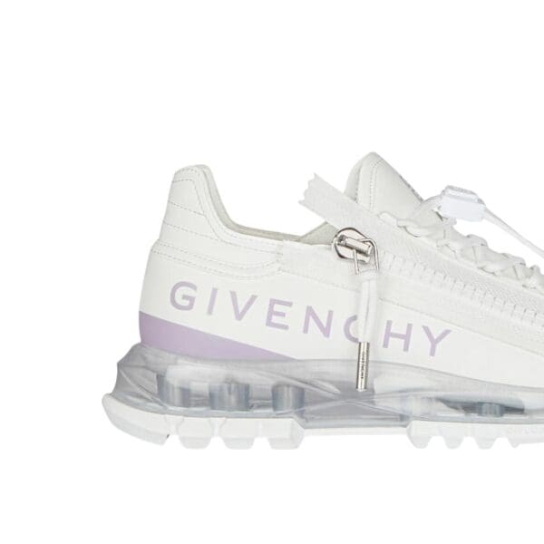 GIVENCHY SPECTRE RUNNER SNEAKERS IN LEATHER WITH ZIP