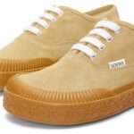 LOEWE TERRA VULCA LACE UP SNEAKER IN SUEDE