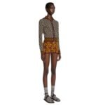 DRIES VAN NOTEN KNITTED ZIP CARDIGAN BEIGE