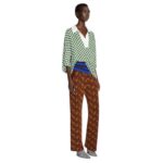 DRIES VAN NOTEN KNITTED PANTS AUBER