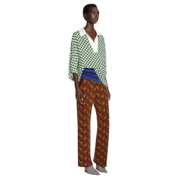 DRIES VAN NOTEN KNITTED PANTS AUBER