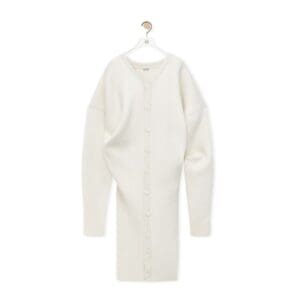 LOEWE DRAPED COAT IN WOOL BLEND
