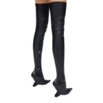 THE ATTICO ''CHEOPE'' BLACK THIGH HIGH