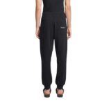 NANUSHKA SHAY ORGANICALLY GROWN COTTON SWEATPANTS BLACK