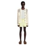 NANUSHKA JISKE CROCHET SHIRT WHITE