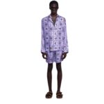 NANUSHKA JELMER SALE LONG-SLEEVE SILK-TWILL SHIRT