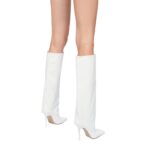 THE ATTICO ''SIENNA'' WHITE BOOT