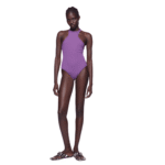 THE ATTICO PURPLE ONE PIECE