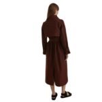 YVES SALOMON TECHNICAL FABRIC TRENCH COAT