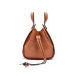 LOEWE MINI HAMMOCK DRAWSTRING BAG IN CLASSIC CALFSKIN
