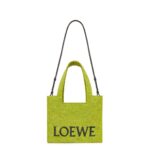 LOEWE FONT TOTE MEDIUM BAG IN RAFFIA