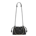 LOEWE MINI FLAMENCO PURSE BAG IN SOFT LAMBSKIN
