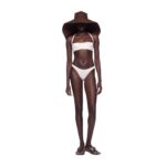 THE ATTICO LIGHT PINK BIKINI