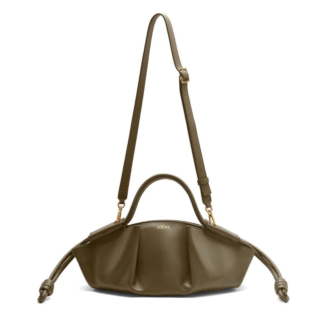 LOEWE SMALL PASEO BAG IN SHINY CALFSKIN