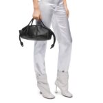 LOEWE SMALL PASEO BAG IN SHINY CALFSKIN