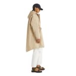 YVES SALOMON COTTON-BLEND FISHTAIL PARKA