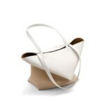 LOEWE PUZZLE FOLD TOTE BAG IN SHINY CALFSKIN