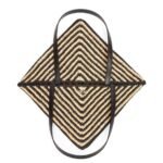 LOEWE PUZZLE FOLD TOTE BAG IN RAFFIA