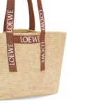 LOEWE FOLD SHOPPER BAG IN RAFFIA
