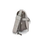 LOEWE SMALL GATE CUAL BAG IN SOFT CALFSKIN AND JACQUARD
